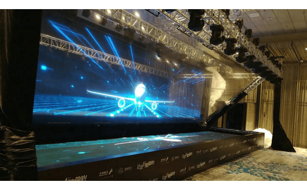 全息成像供应商 幻影成像膜 3D全息舞台展厅投影技术-- 深圳市时代中视科技发展有限公司