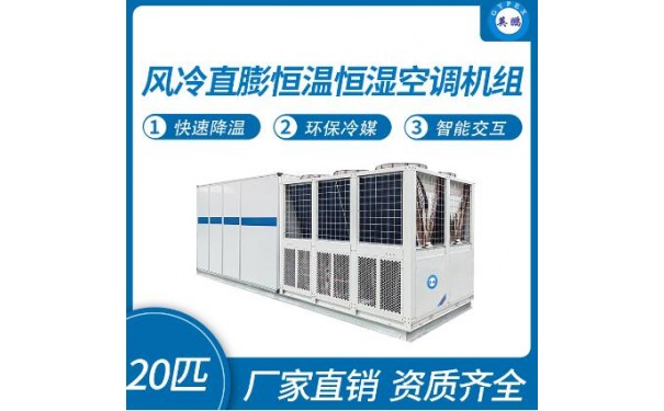 英鹏风冷直膨恒温恒湿空调机组20匹-- 广东英鹏暖通设备有限公司
