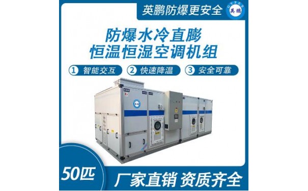 英鹏水冷直膨恒温恒湿空调机组-50匹-- 广东英鹏暖通设备有限公司