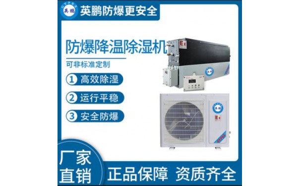 英鹏防爆风管式降温除湿机10KG-- 广东英鹏暖通设备有限公司